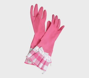 FE502 Cuff-lengthened Household Latex Gloves