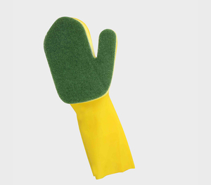 No.2 Scouring Pad & Sponge Cleaning Glove