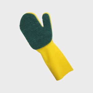 No.11 Single-layer scouring pad cleaning glove